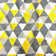 Bavlněná látka - Velké medové trojúhelníky