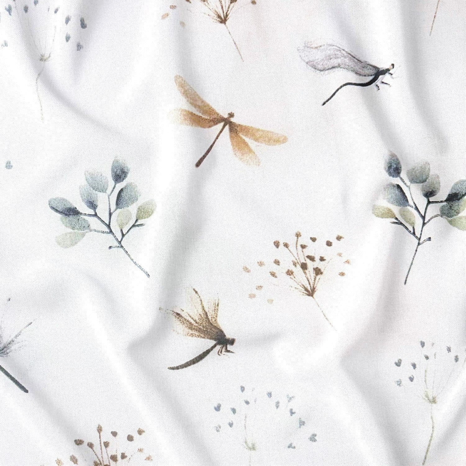 Cotton Fabric - Dragonfly
