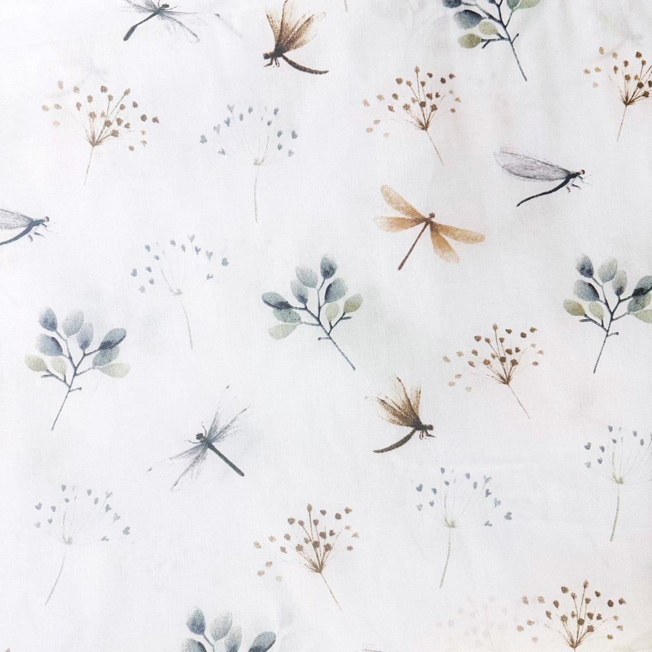 Cotton Fabric - Dragonfly