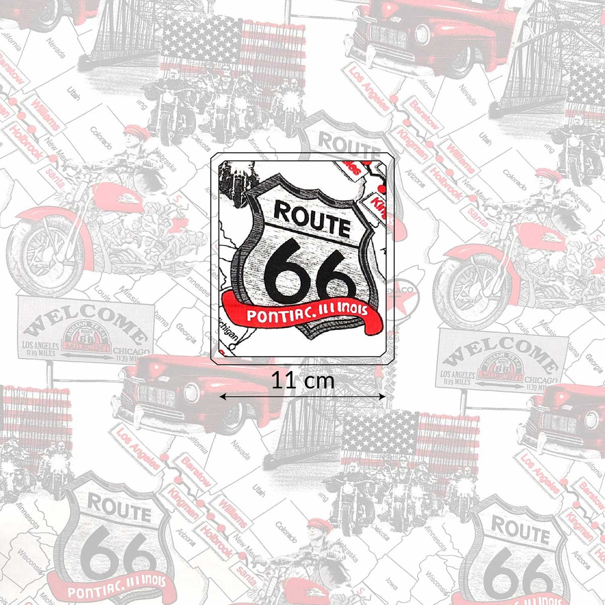 Cotton Fabric - Route 66