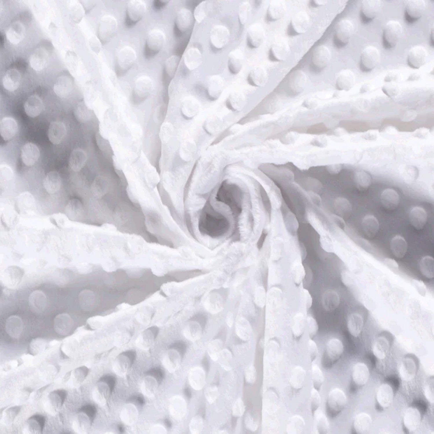 Minky Fabric 300 g - White - PINaPIN