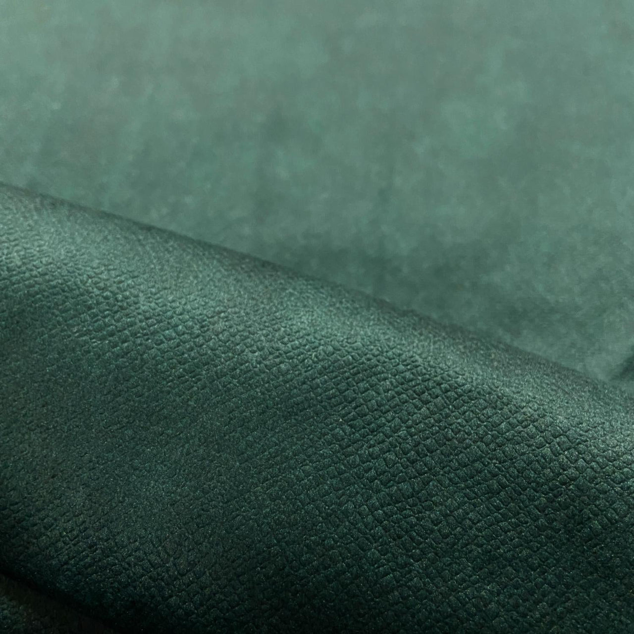 Upholstery Fabric TERRA Velour - Bottle Green