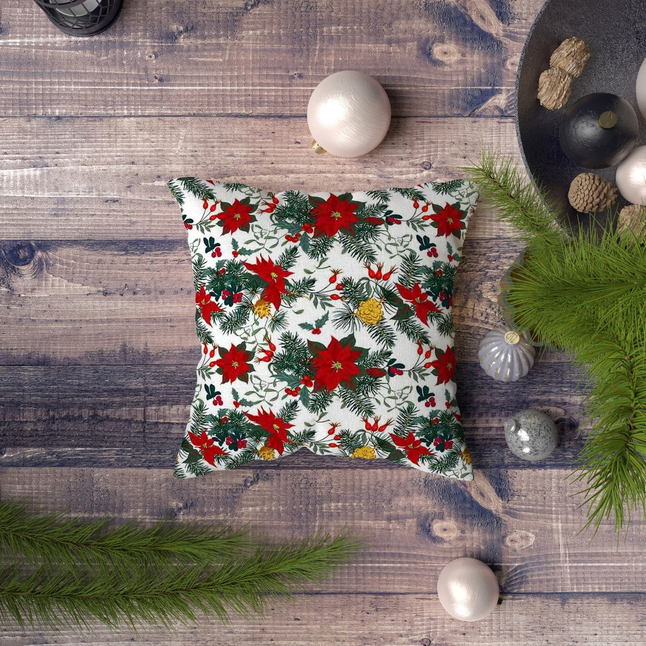 Water Resistant Christmas Fabric Oxford - 50452