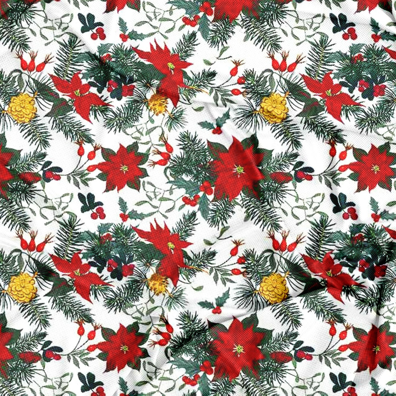 Water Resistant Christmas Fabric Oxford - 50452