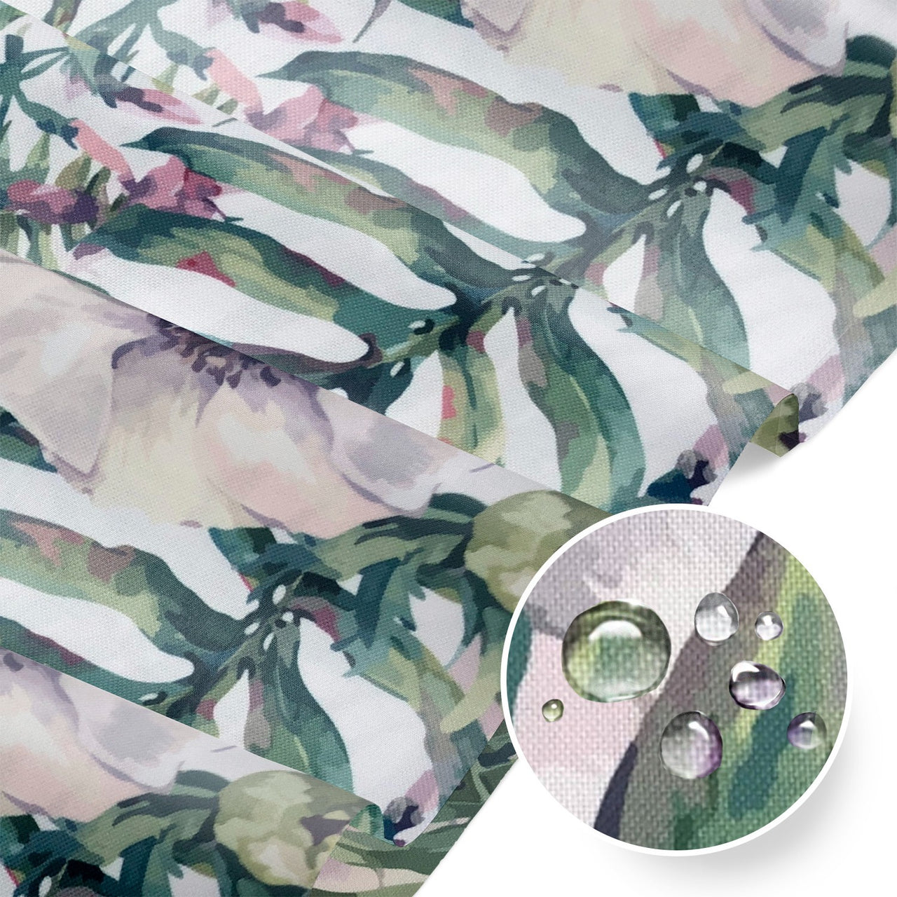 Water Resistant Fabric Oxford - Fern