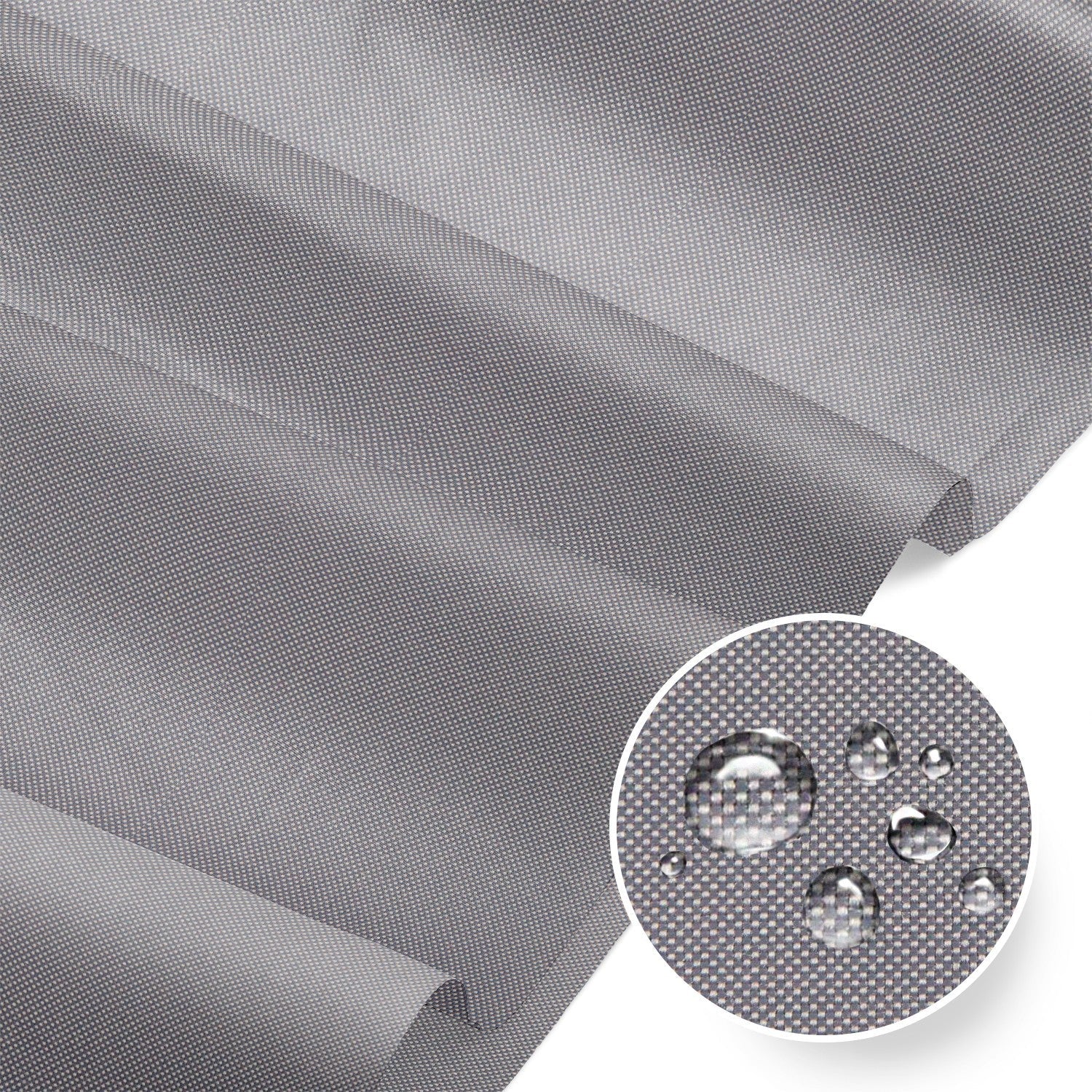 Water Resistant Fabric Oxford - Grey