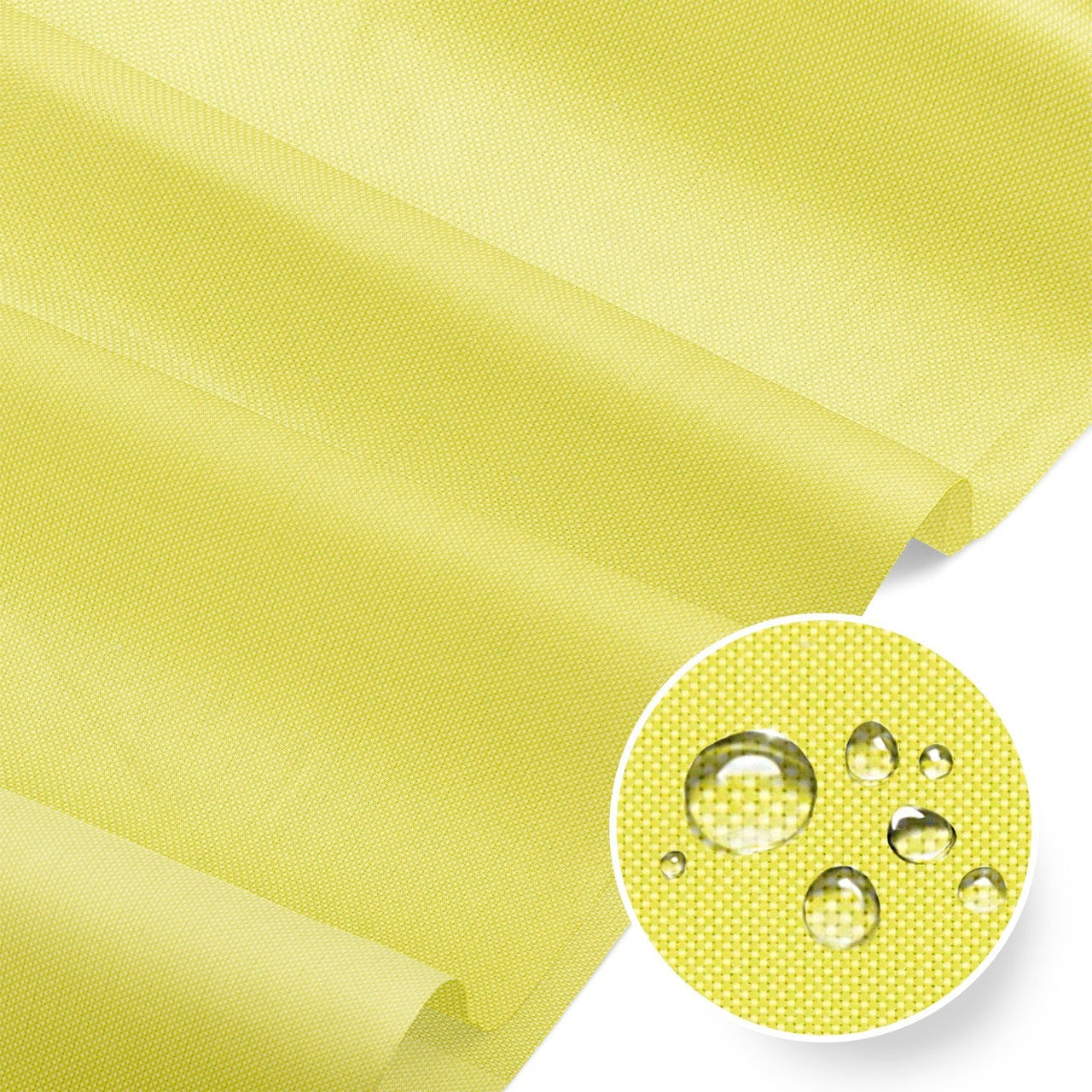 Water Resistant Fabric Oxford - Neon Lime