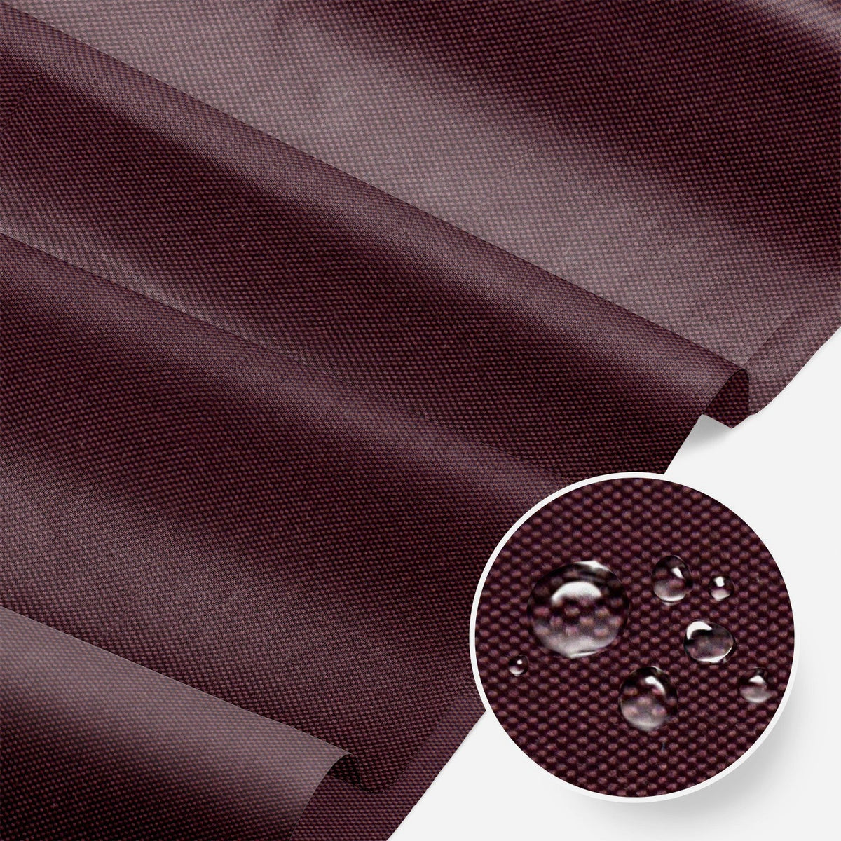 Water Resistant Fabric Oxford - Plum