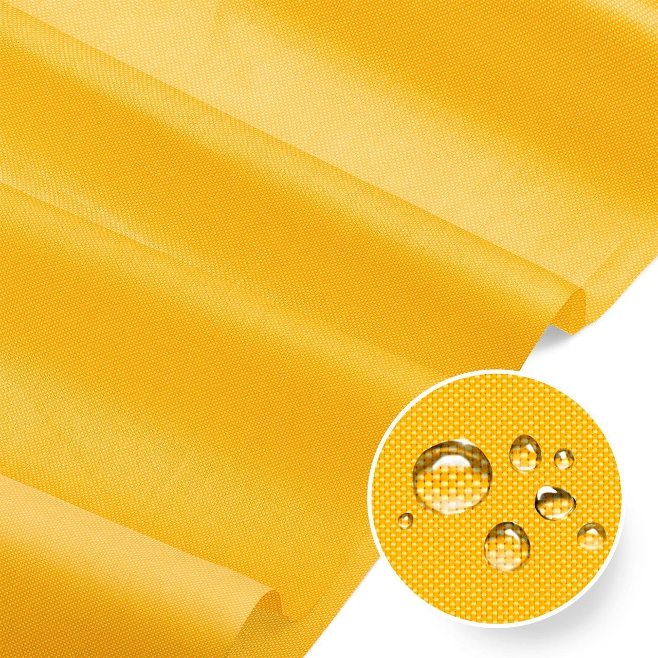 Water Resistant Fabric Oxford - Sunny Yellow